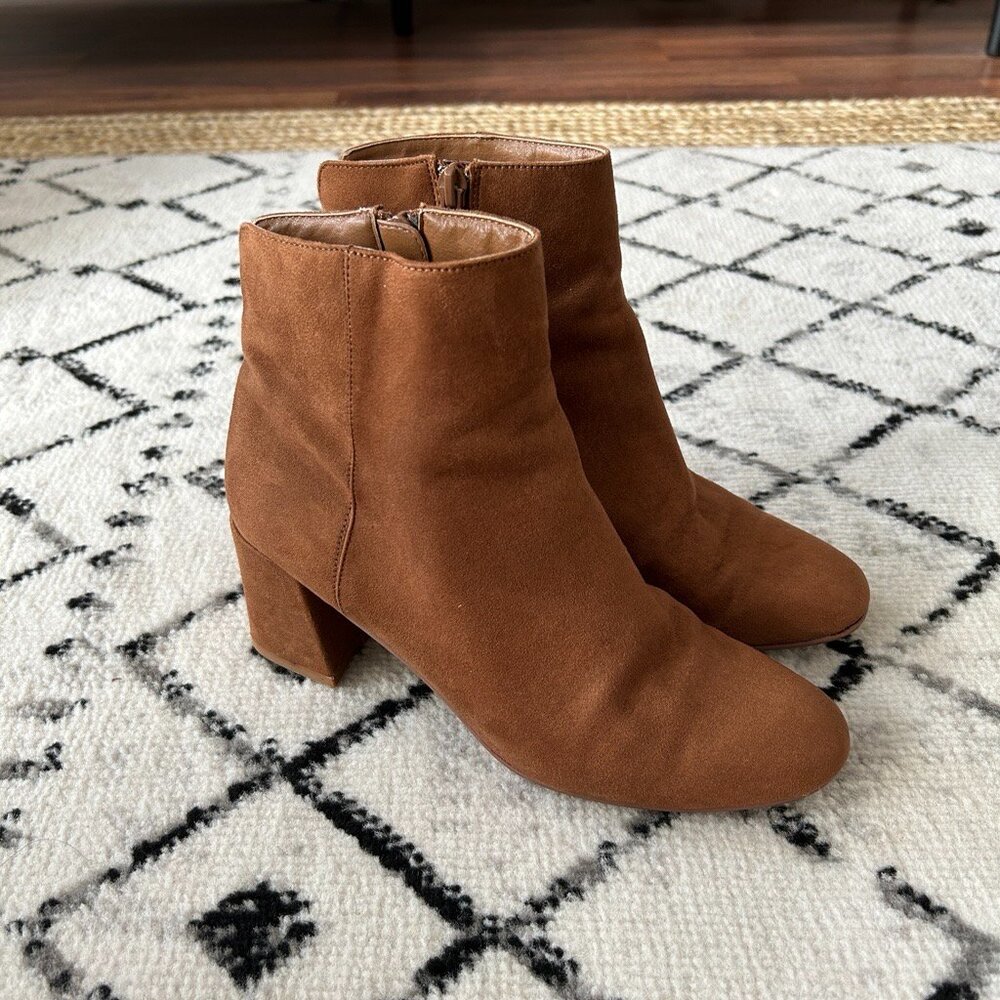 Chinese Laundry Suede Ankle Boots